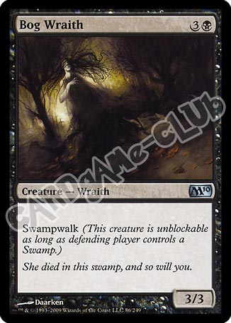 086 / 249 Bog Wraith non comune (EN) -NEAR MINT-