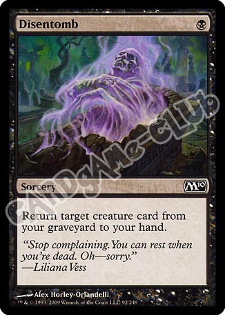 092 / 249 Disentomb comune (EN) -NEAR MINT-