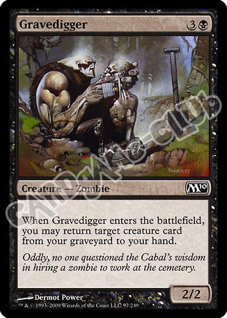097 / 249 Gravedigger comune (EN) -NEAR MINT-