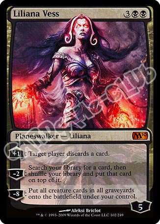 102 / 249 Liliana Vess rara mitica (EN) -NEAR MINT-