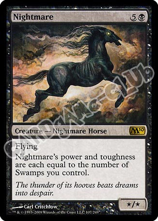107 / 249 Nightmare rara (EN) -NEAR MINT-