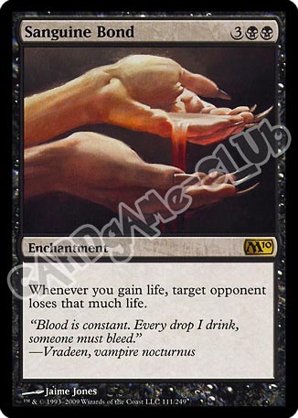 111 / 249 Sanguine Bond rara (EN) -NEAR MINT-