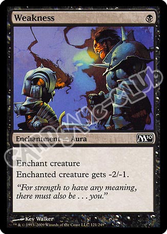 121 / 249 Weakness comune (EN) -NEAR MINT-