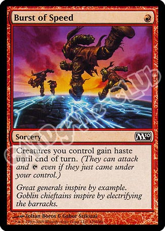 129 / 249 Burst of Speed comune (EN) -NEAR MINT-