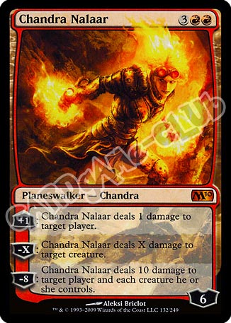 132 / 249 Chandra Nalaar rara mitica (EN) -NEAR MINT-