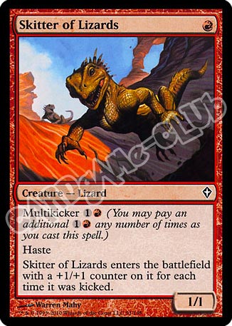 091 / 145 Skitter of Lizards comune (EN) -NEAR MINT-