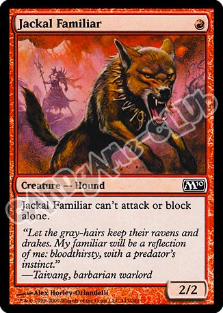 143 / 249 Jackal Familiar comune (EN) -NEAR MINT-