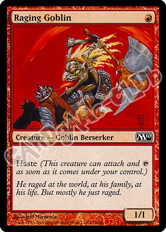 153 / 249 Raging Goblin comune (EN) -NEAR MINT-