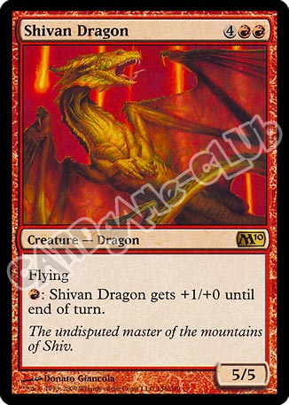 156 / 249 Shivan Dragon rara (EN) -NEAR MINT-