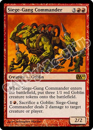 157 / 249 Siege-Gang Commander rara (EN) -NEAR MINT-