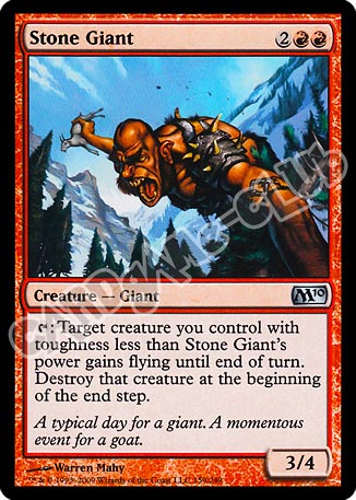 159 / 249 Stone Giant non comune (EN) -NEAR MINT-