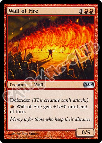 162 / 249 Wall of Fire non comune (EN) -NEAR MINT-