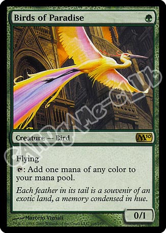 168 / 249 Birds of Paradise rara (EN) -NEAR MINT-