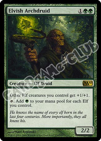 176 / 249 Elvish Archdruid rara (EN) -NEAR MINT-