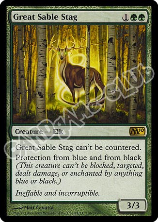 186 / 249 Great Sable Stag rara (EN) -NEAR MINT-