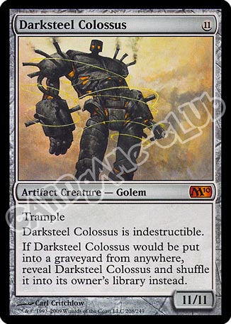 208 / 249 Darksteel Colossus rara mitica (EN) -NEAR MINT-