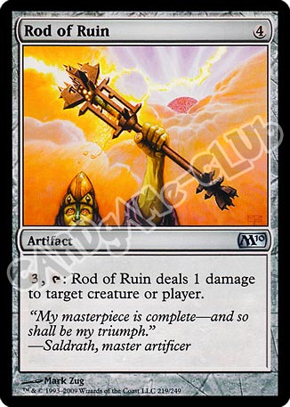 219 / 249 Rod of Ruin non comune (EN) -NEAR MINT-
