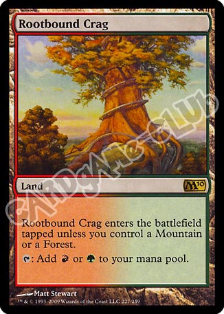 227 / 249 Rootbound Crag rara (EN) -NEAR MINT-
