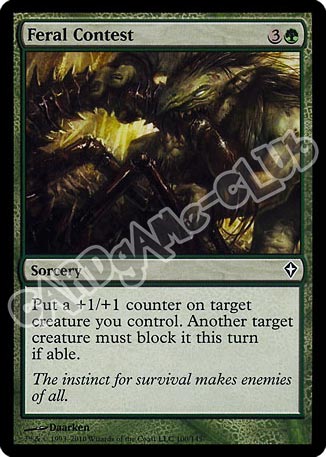 100 / 145 Feral Contest comune (EN) -NEAR MINT-