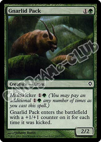 101 / 145 Gnarlid Pack comune (EN) -NEAR MINT-