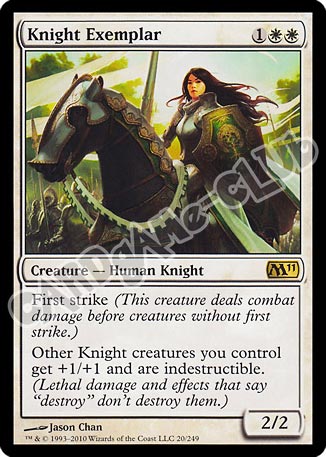 020 / 249 Knight Exemplar rara (EN) -NEAR MINT-