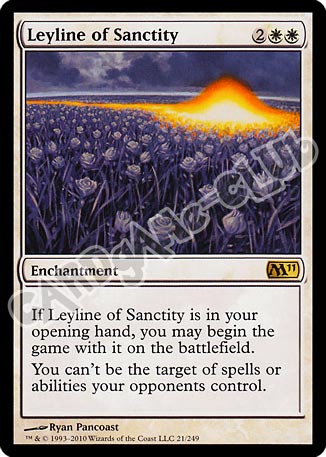 021 / 249 Leyline of Sanctity rara (EN) -NEAR MINT-