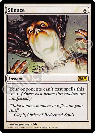 030 / 249 Silence rara (EN) -NEAR MINT-