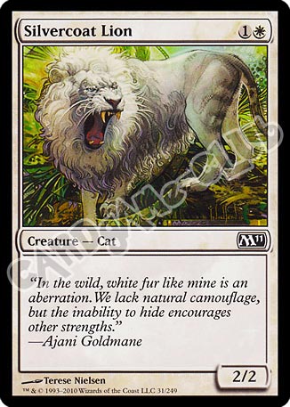 031 / 249 Silvercoat Lion comune (EN) -NEAR MINT-