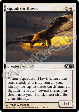 033 / 249 Squadron Hawk comune (EN) -NEAR MINT-