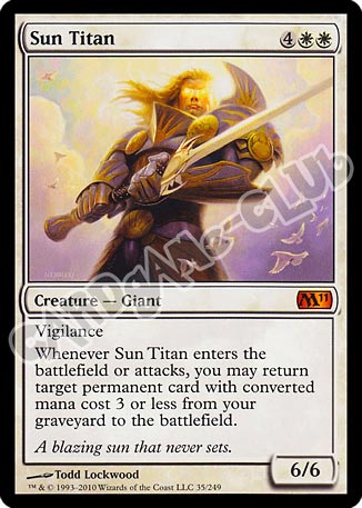035 / 249 Sun Titan rara mitica (EN) -NEAR MINT-