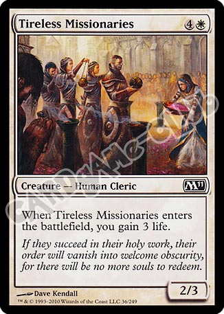 036 / 249 Tireless Missionaries comune (EN) -NEAR MINT-