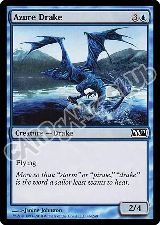 046 / 249 Azure Drake comune (EN) -NEAR MINT-
