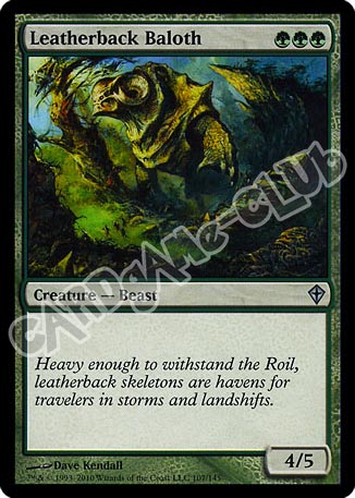 107 / 145 Leatherback Baloth non comune (EN) -NEAR MINT-