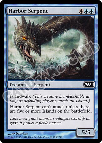 056 / 249 Harbor Serpent comune (EN) -NEAR MINT-