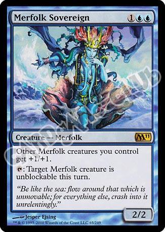 065 / 249 Merfolk Sovereign rara (EN) -NEAR MINT-