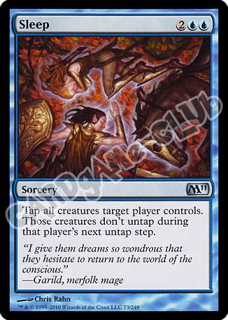 073 / 249 Sleep non comune (EN) -NEAR MINT-