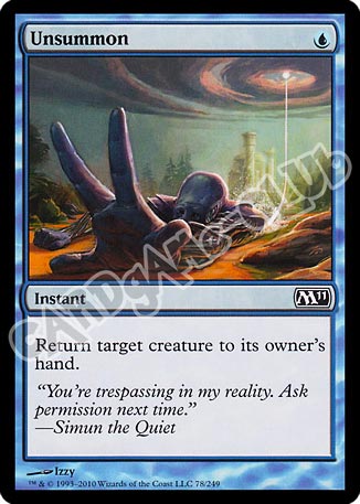 078 / 249 Unsummon comune (EN) -NEAR MINT-