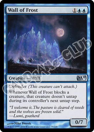 079 / 249 Wall of Frost non comune (EN) -NEAR MINT-