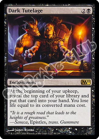 090 / 249 Dark Tutelage rara (EN) -NEAR MINT-