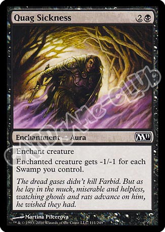 111 / 249 Quag Sickness comune (EN) -NEAR MINT-