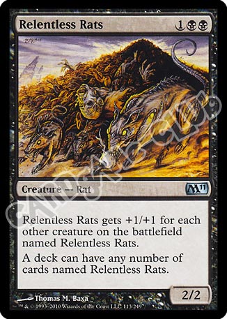 113 / 249 Relentless Rats non comune (EN) -NEAR MINT-