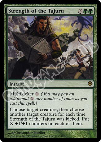 113 / 145 Strenght of the Tajuru rara (EN) -NEAR MINT-