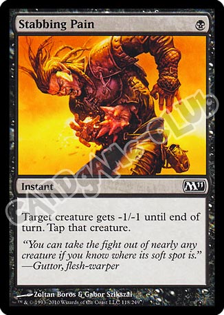 118 / 249 Stabbing Pain comune (EN) -NEAR MINT-