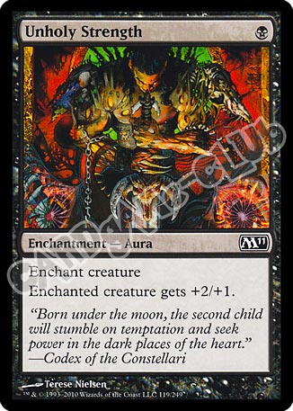 119 / 249 Unholy Strength comune (EN) -NEAR MINT-