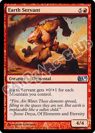 134 / 249 Earth Servant non comune (EN) -NEAR MINT-