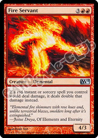 137 / 249 Fire Servant non comune (EN) -NEAR MINT-