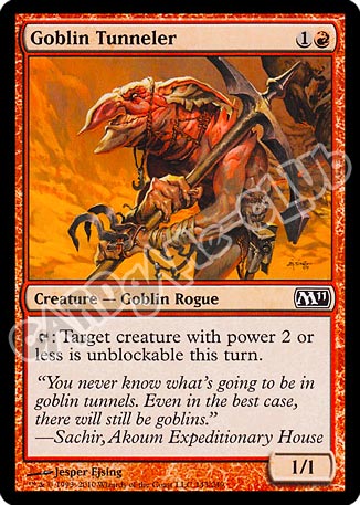 143 / 249 Goblin Tunneler comune (EN) -NEAR MINT-