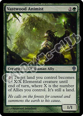 116 / 145 Vastwood Animist non comune (EN) -NEAR MINT-