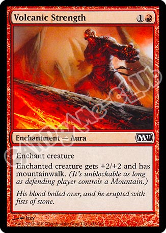 158 / 249 Volcanic Strength comune (EN) -NEAR MINT-