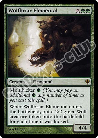 118 / 145 Wolfbriar Elemental rara (EN) -NEAR MINT-